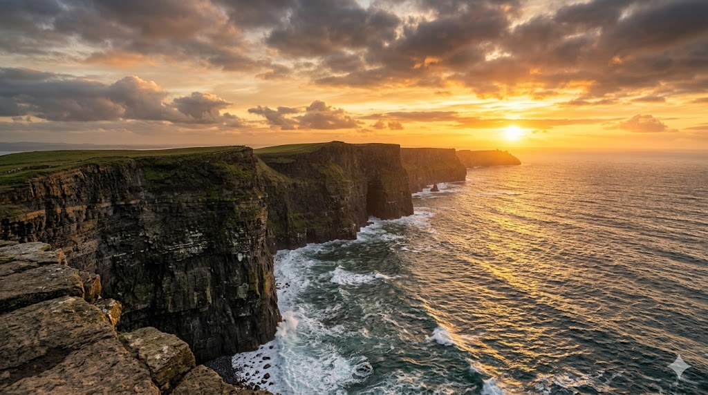 Cliffs of Moher Irlanda — destino imperdível para quem quer saber como viajar para a Irlanda