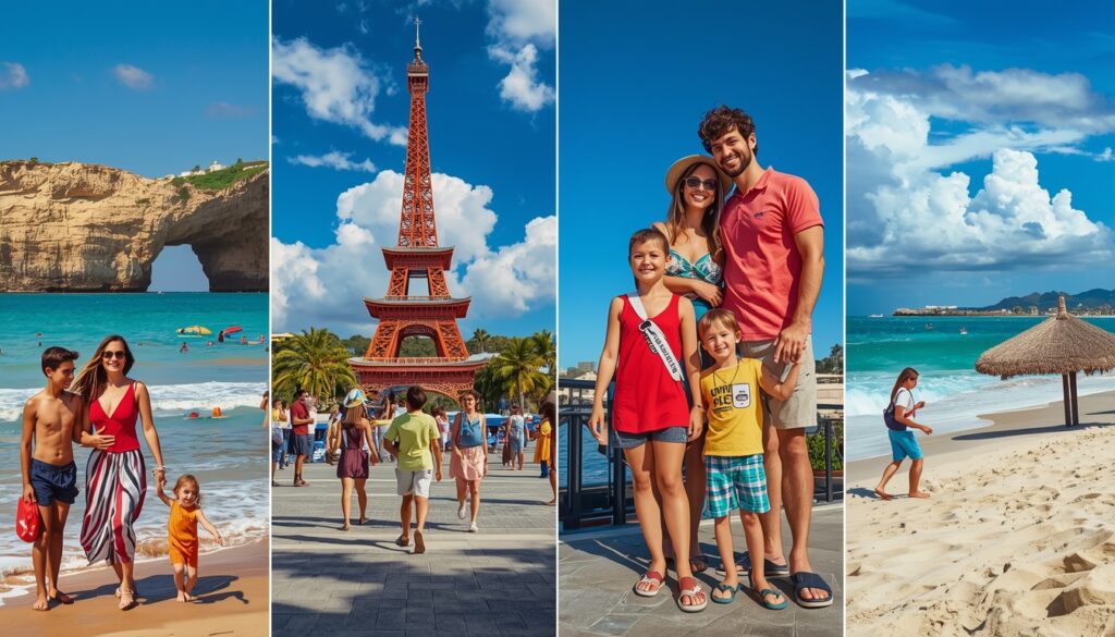 Melhores destinos para viajar em família em 2026 — guia completo por continente