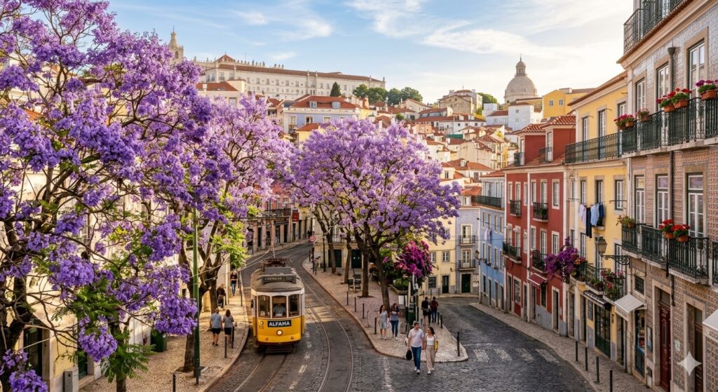 Lisboa na primavera — melhor época para viajar para Portugal em 2026