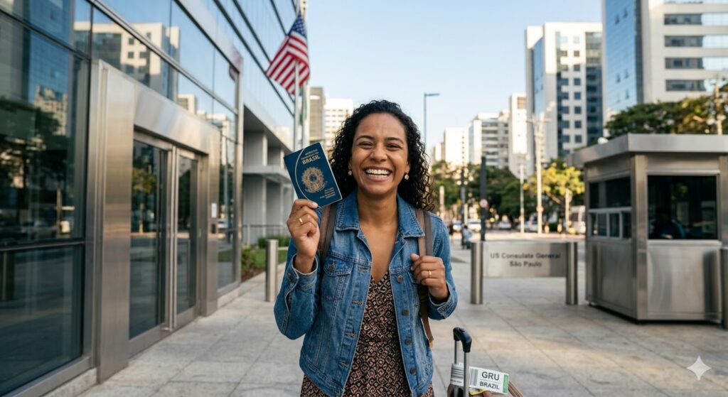 Visto Americano para Brasileiros: Guia Completo Passo a Passo 2026 visto americano para brasileiros aprovado