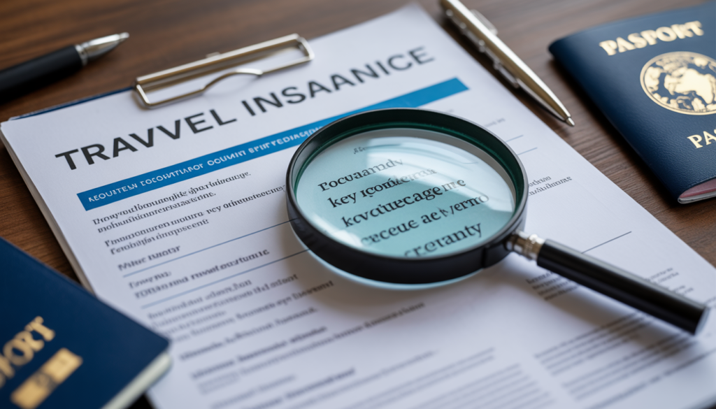 Apólice de seguro viagem documentos impressos — o que verificar antes de contratar em 2026