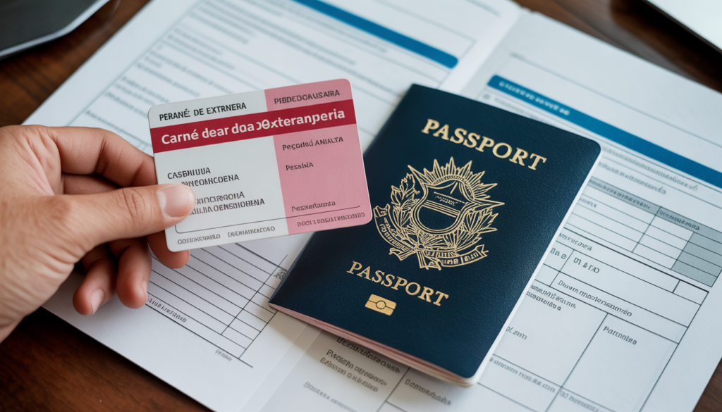 carne de extranjeria visto peru brasileiros