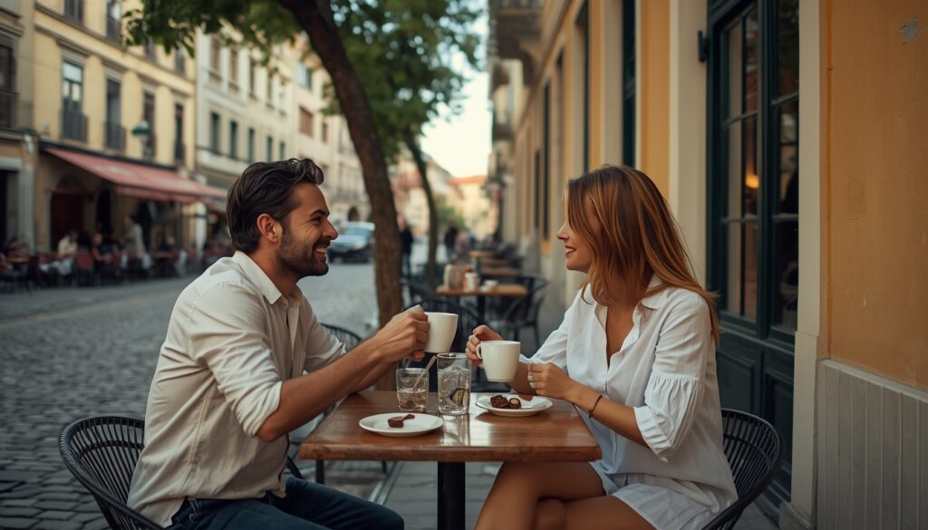 Mesa em café romeno com preços acessíveis — custo de vida na Romênia comparado à Europa Ocidental em 2026