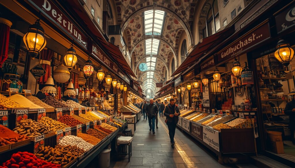Grande Bazar Istambul Turquia especiarias e produtos locais — experiência cultural imperdível para brasileiros que viajam para a Turquia