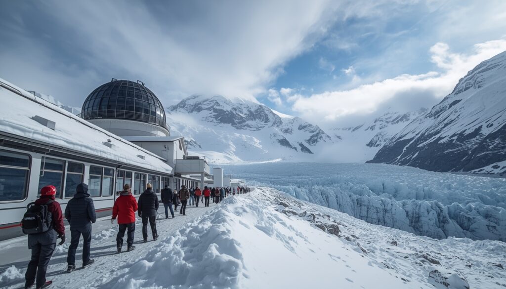 Jungfraujoch trem topo da Europa Suíça 2026 com glaciar Aletsch e picos nevados