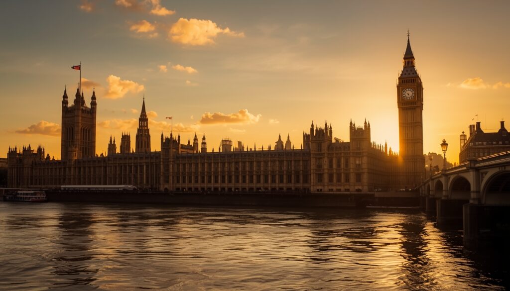 Big Ben e London Eye em Londres Inglaterra — destino que exige seguro viagem para brasileiros em 2026