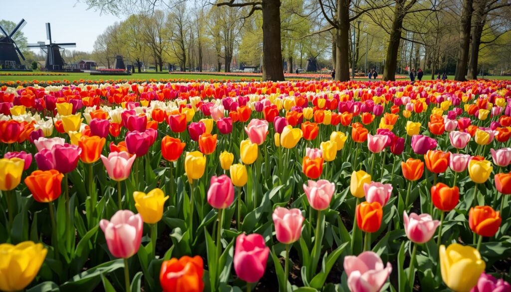 🌍 Os 20 Melhores Lugares para Viajar em Abril pelo Mundo melhores lugares viajar abril amsterdam holanda tulipas