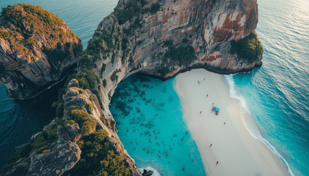 Morar na Tailândia: Guia Completo para Brasileiros 2026 Phuket Tailândia praia paradisíaca — destino favorito de brasileiros que querem morar na Tailândia com praia no cotidiano