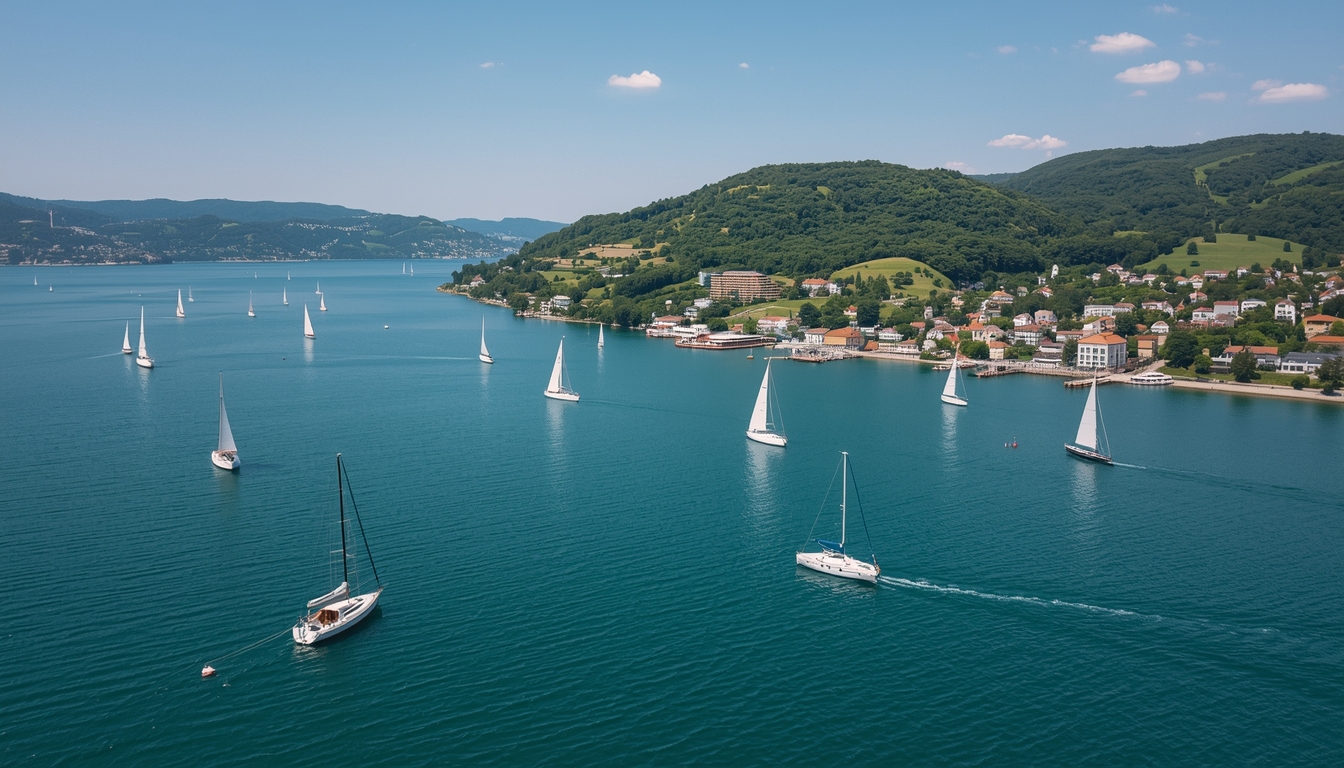 Lago Balaton na Hungria, destino barato de verão na Europa em 2026