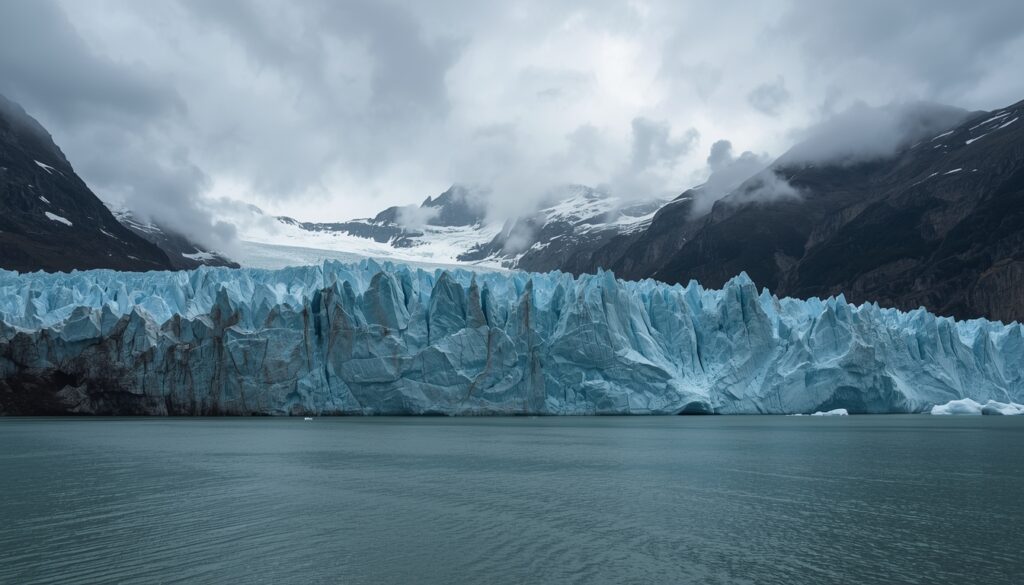 Glaciar Grey com blocos de gelo azul flutuando no lago, no roteiro Chile Patagônia 14 dias 2026