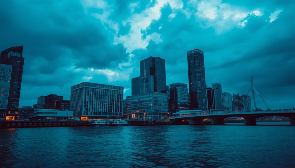 Rotterdam Holanda arquitetura moderna com Cube Houses — segunda maior cidade para brasileiros morarem na Holanda