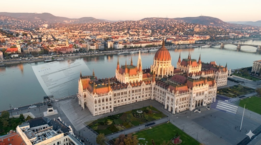 Seguro viagem para Hungria 2026 com vista do Parlamento em Budapeste ao fundo