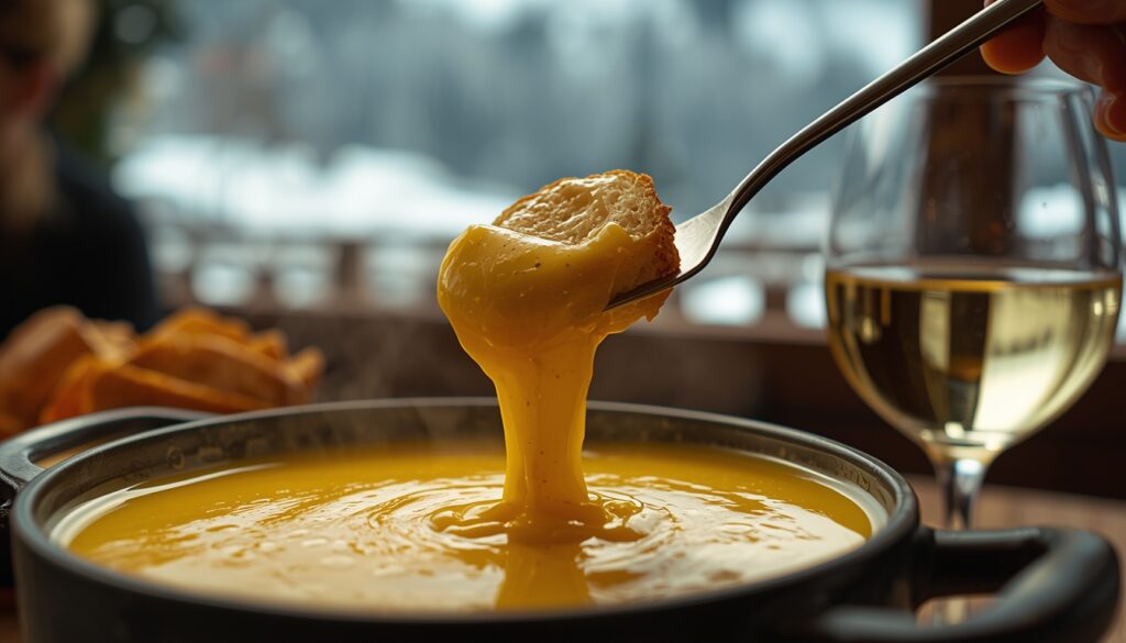 suica gastronomia fondue queijo restaurante alpes 2026