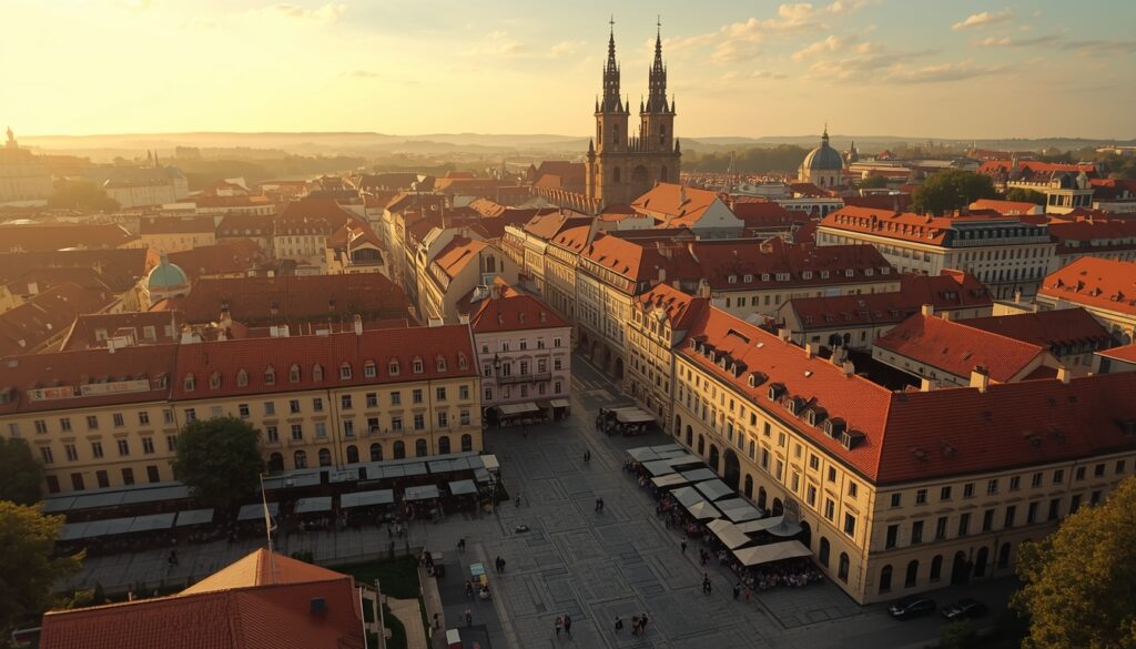 Centro histórico de Cracóvia, Patrimônio UNESCO — cidade mais recomendada para brasileiros que querem trabalhar na Polônia