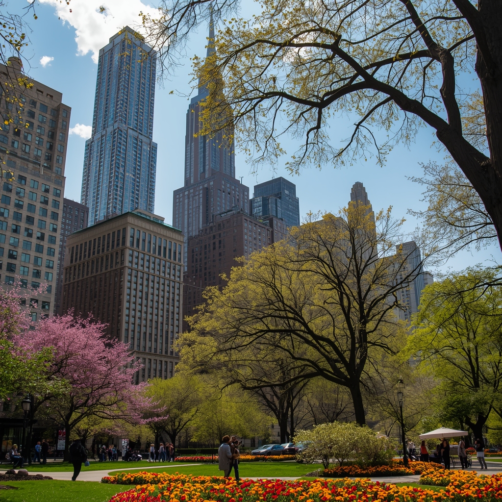 🌍 Os 20 Melhores Lugares para Viajar em Abril pelo Mundo viagem abril usa nova york central park