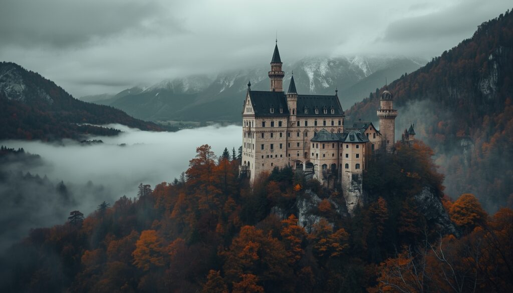 Castelo de Bran, o famoso Castelo de Drácula, entre as florestas dos Cárpatos na Romênia em 2026