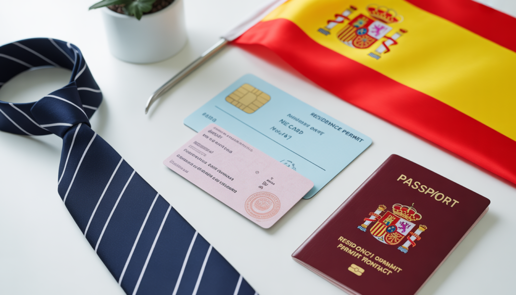 Documentos para visto de trabalho Espanha 2026 — passaporte NIE TIE autorização residência para brasileiros