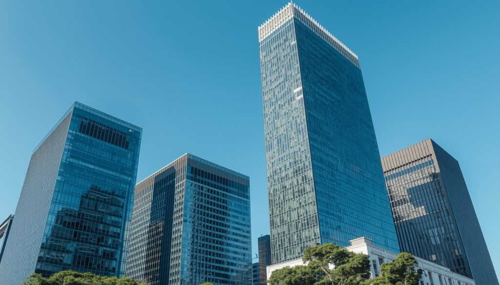 Zona franca Montevidéu Uruguai edifícios modernos tecnologia — oportunidades de trabalho para brasileiros qualificados em 2026