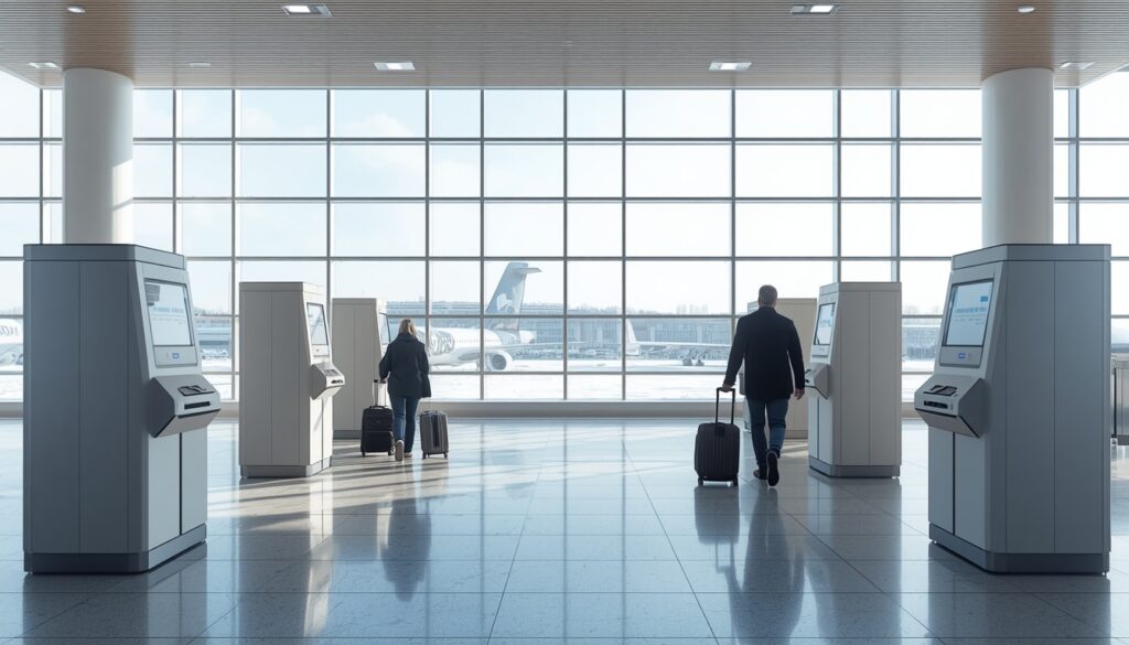 Aeroporto de Helsinque-Vantaa com sistema EES biométrico operacional em 2026 — exigência de seguro viagem Finlândia na imigração