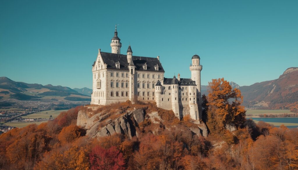 Castelo de Vaduz, residência oficial da família principesca de Liechtenstein, ponto turístico mais famoso do país