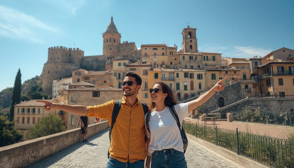Rua residencial de San Marino com apartamentos para alugar, contexto do custo de vida para brasileiros que querem trabalhar no microestado em 2026