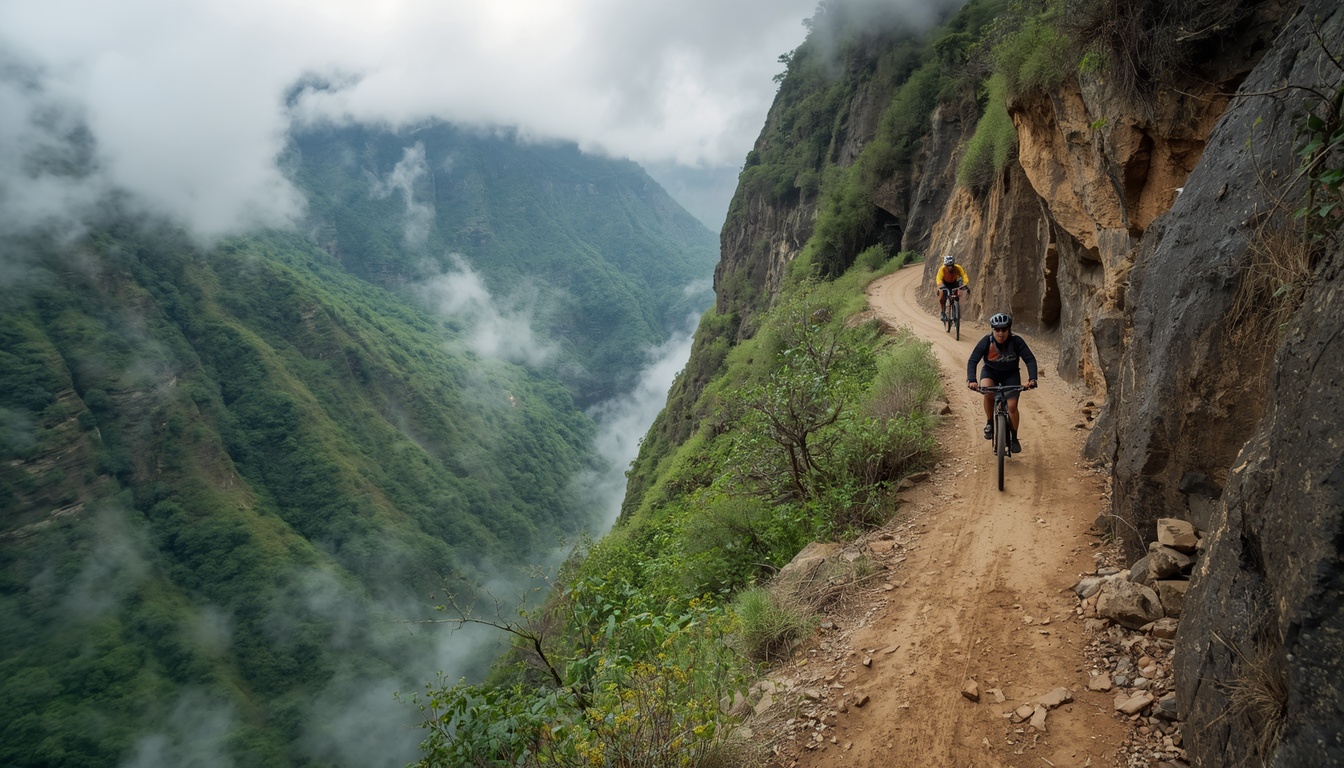Estrada da Morte Bolívia Yungas Road passeio de bicicleta aventura 2026