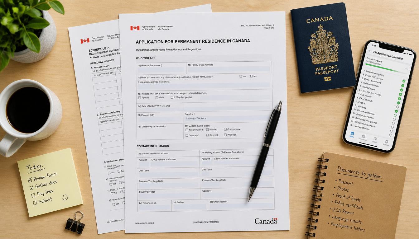 Documentos necessários para morar no Canadá em 2026 — guia para brasileiros