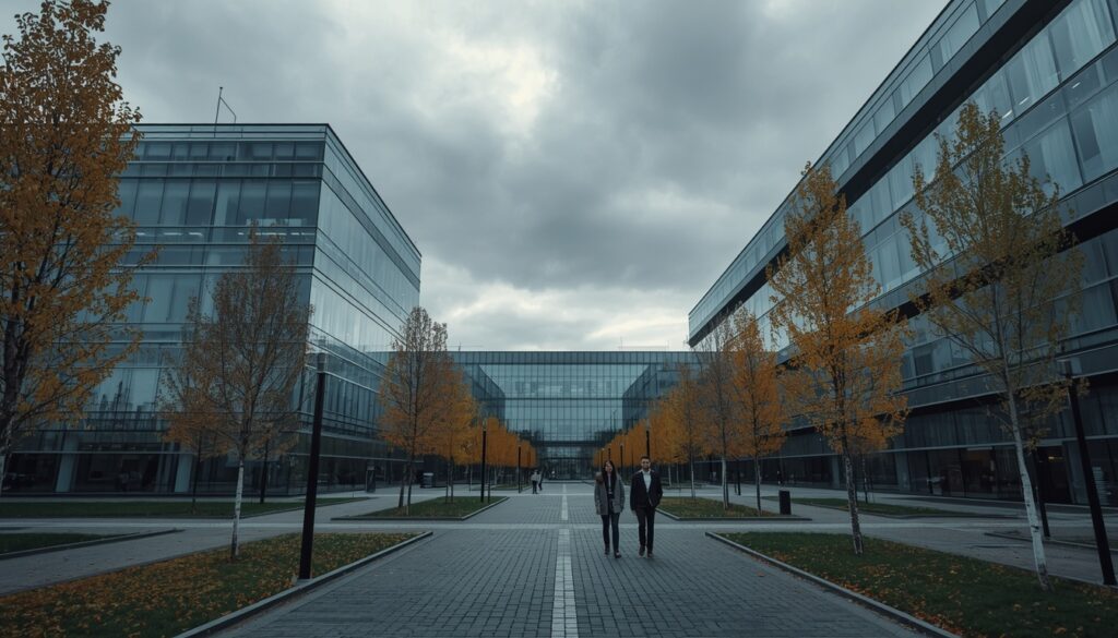 Parque de Alta Tecnologia de Minsk (HTP) — principal hub de empresas de TI em Belarus onde se concentram as melhores vagas para brasileiros que querem trabalhar em Belarus em 2026