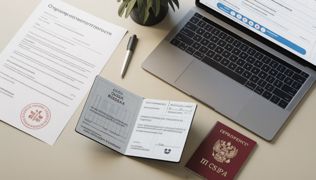 Documentos para visto de trabalho na Rússia — passaporte, razreshenie na rabotu (autorização de trabalho) e contrato em russo para brasileiros que querem trabalhar no país em 2026