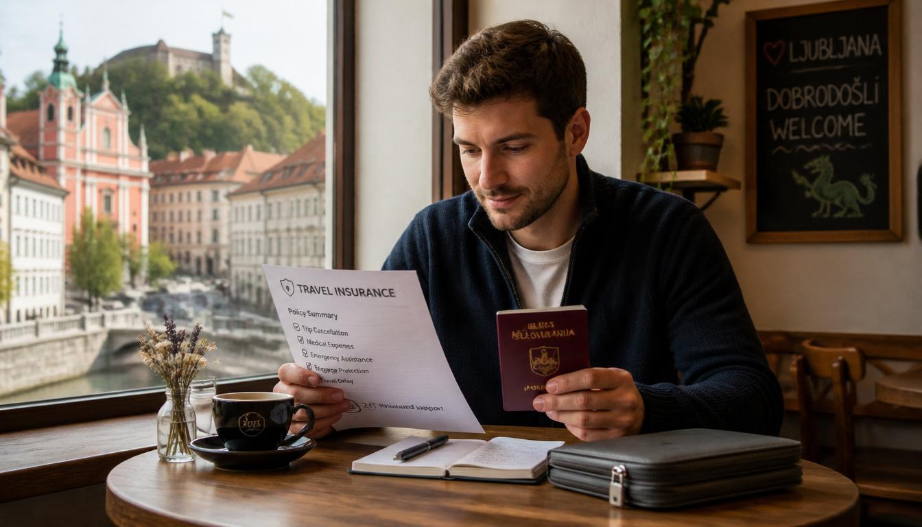 Assistência ao viajante com documentos e seguro viagem para a Eslovênia em 2026