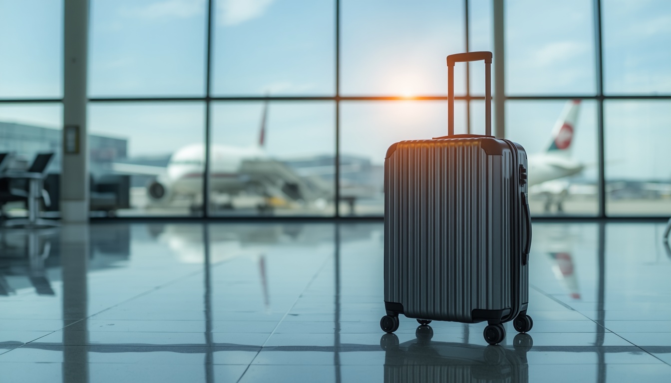 Bagagem no aeroporto durante viagem ao Canadá - cobertura de seguro viagem para bagagem 2026