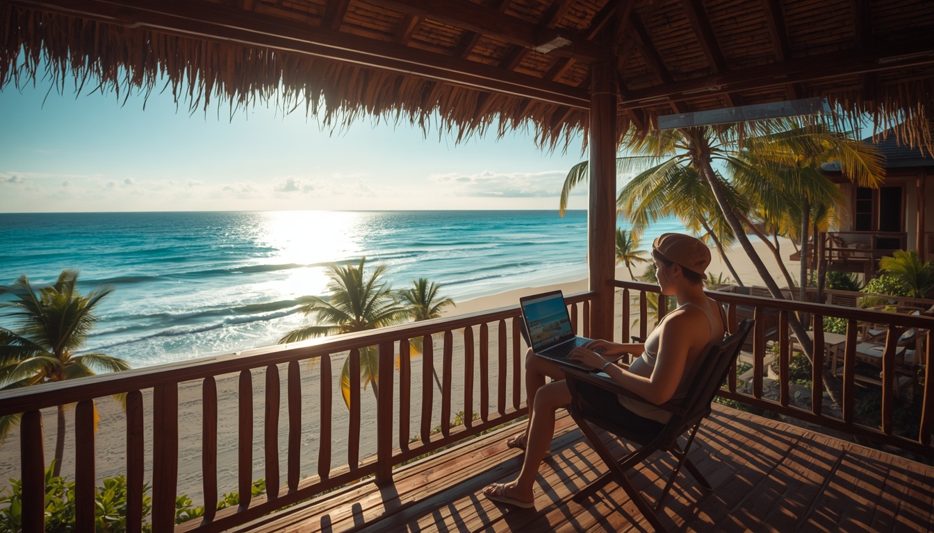 Trabalhar na Costa Rica nômade digital home office natureza 2026