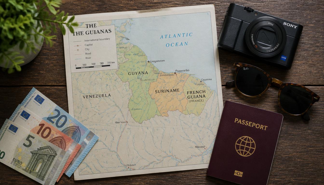 Viajar para Guiana Francesa passaporte brasileiro euro documentos 2026