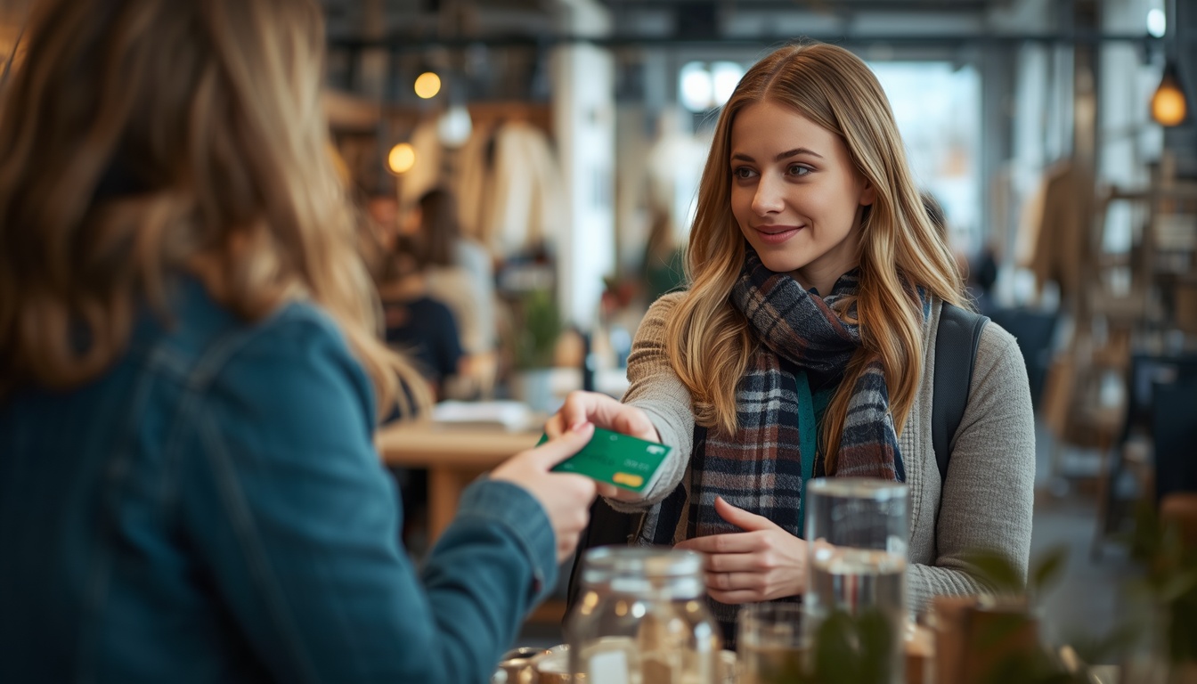 Turista fazendo compras e passeios turísticos em Tallinn Estónia com cartão Wise em 2026