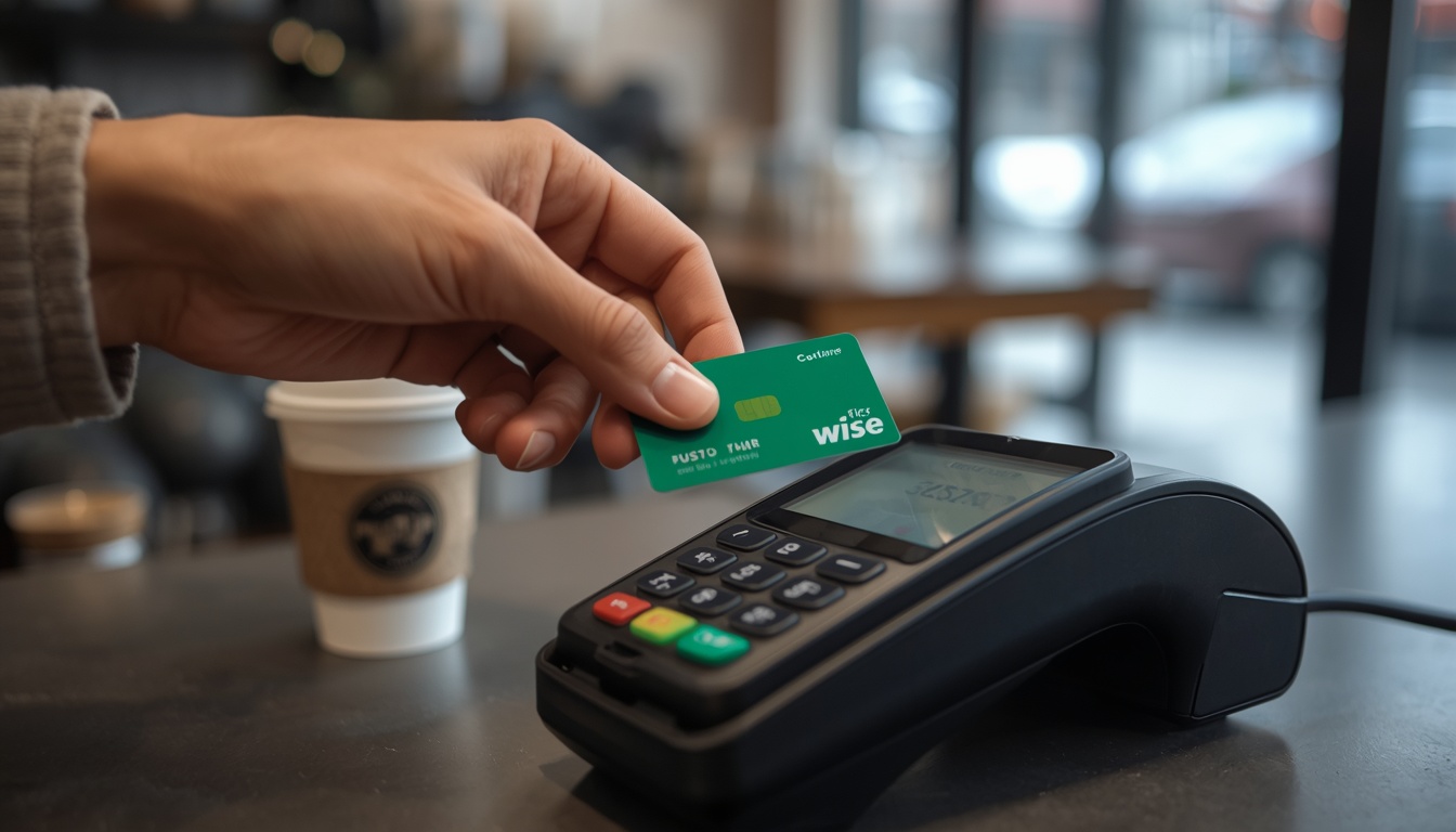 Como usar o cartão Wise para pagamentos no Canadá em dólar canadense Turista pagando com cartão Wise no Canadá em loja de Toronto 2026