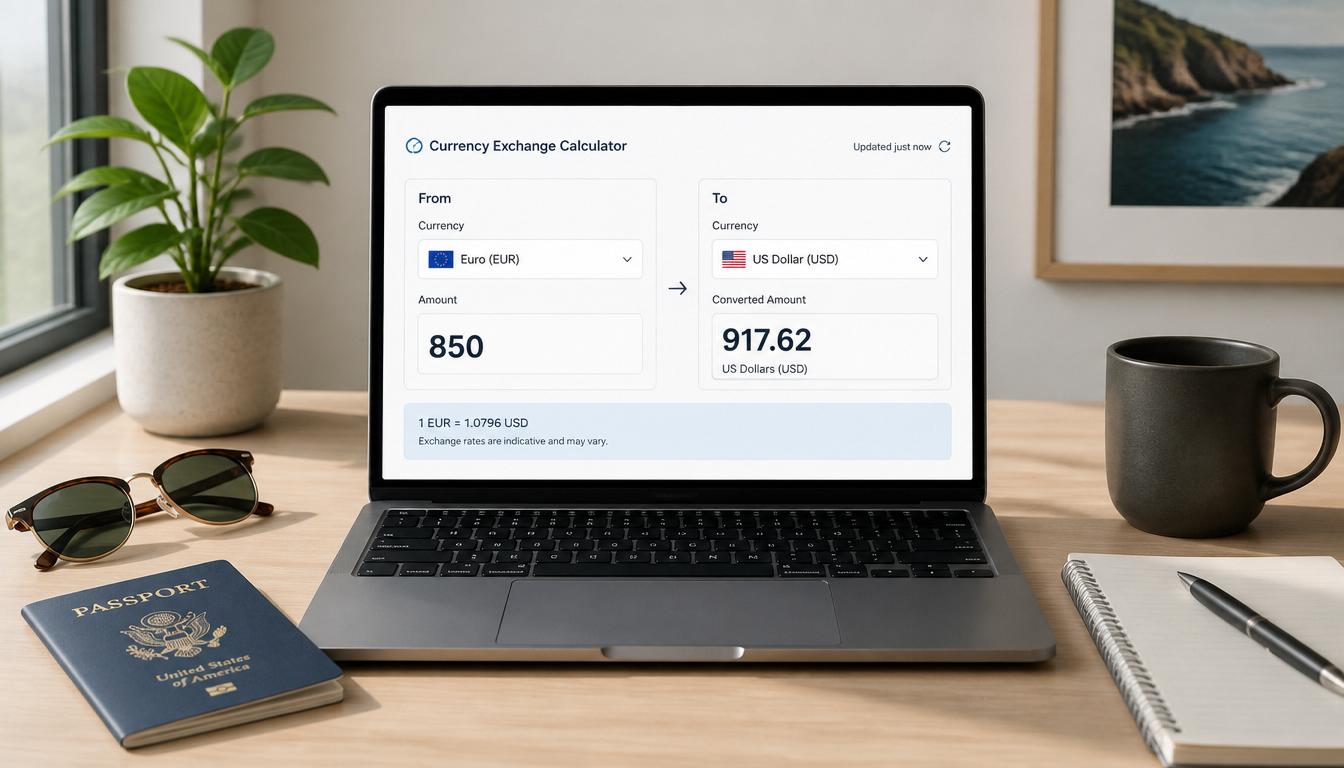Planejamento de câmbio com Wise para viagem aos Estados Unidos em 2026