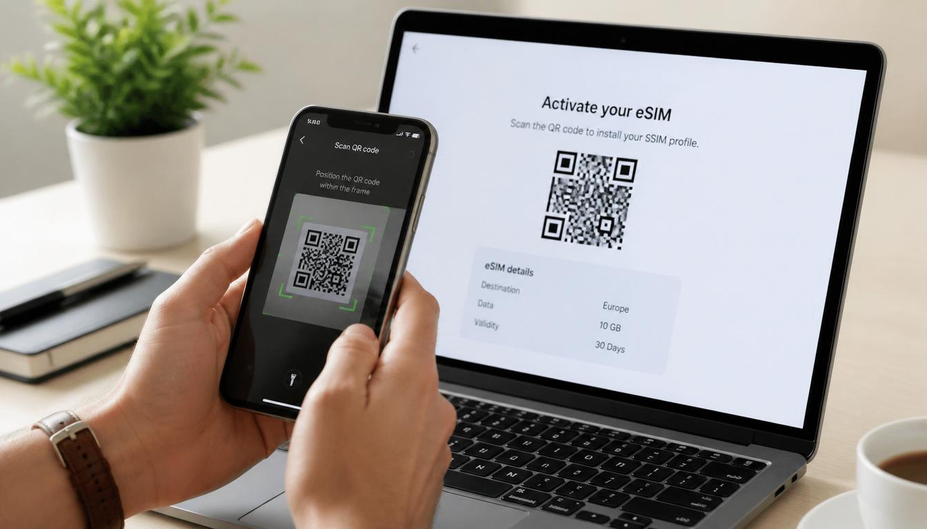 eSIM na Irlanda 2026 — ativação de chip internacional para internet na Irlanda antes de embarcar