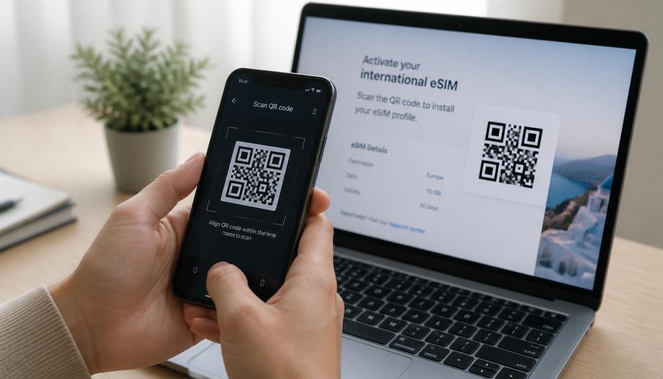 Como ter internet na Lituânia em 2026: ativação do eSIM no celular antes de embarcar para Vilnius