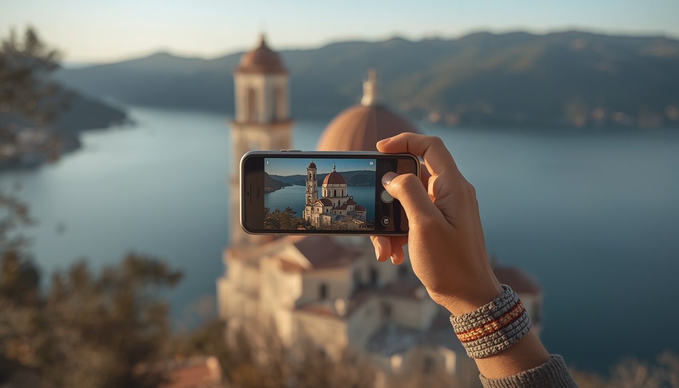 Turismo na Macedônia do Norte lago Ohrid e natureza com eSIM 2026