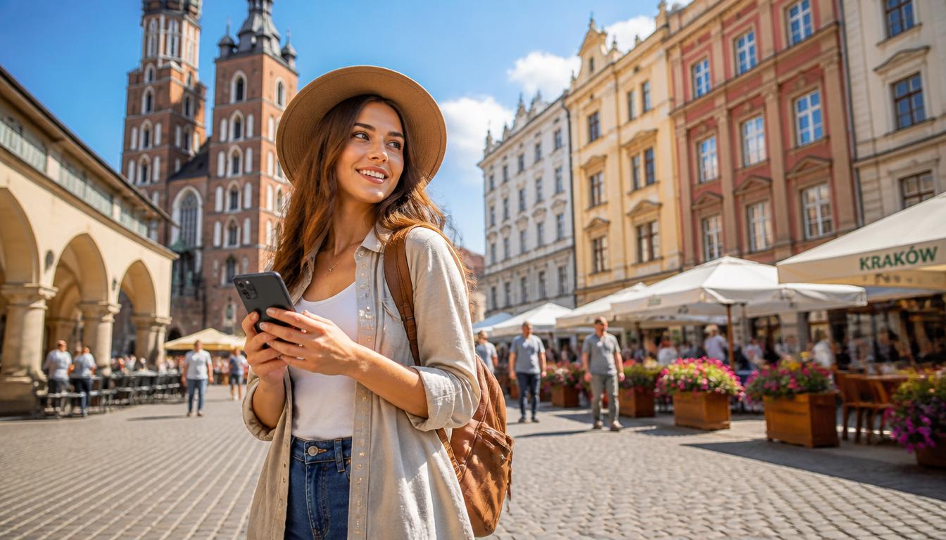 eSIM na Polónia 2026 — internet para viagem à Europa com chip internacional