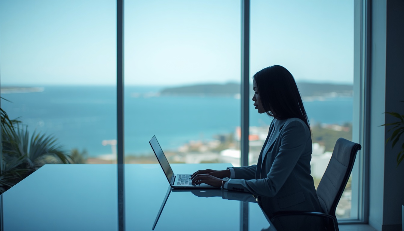 Trabalhar em Cabo Verde: oportunidades, vistos e mercado em 2026 Trabalhador brasileiro em Cabo Verde analisando oportunidades no mercado de trabalho do arquipélago