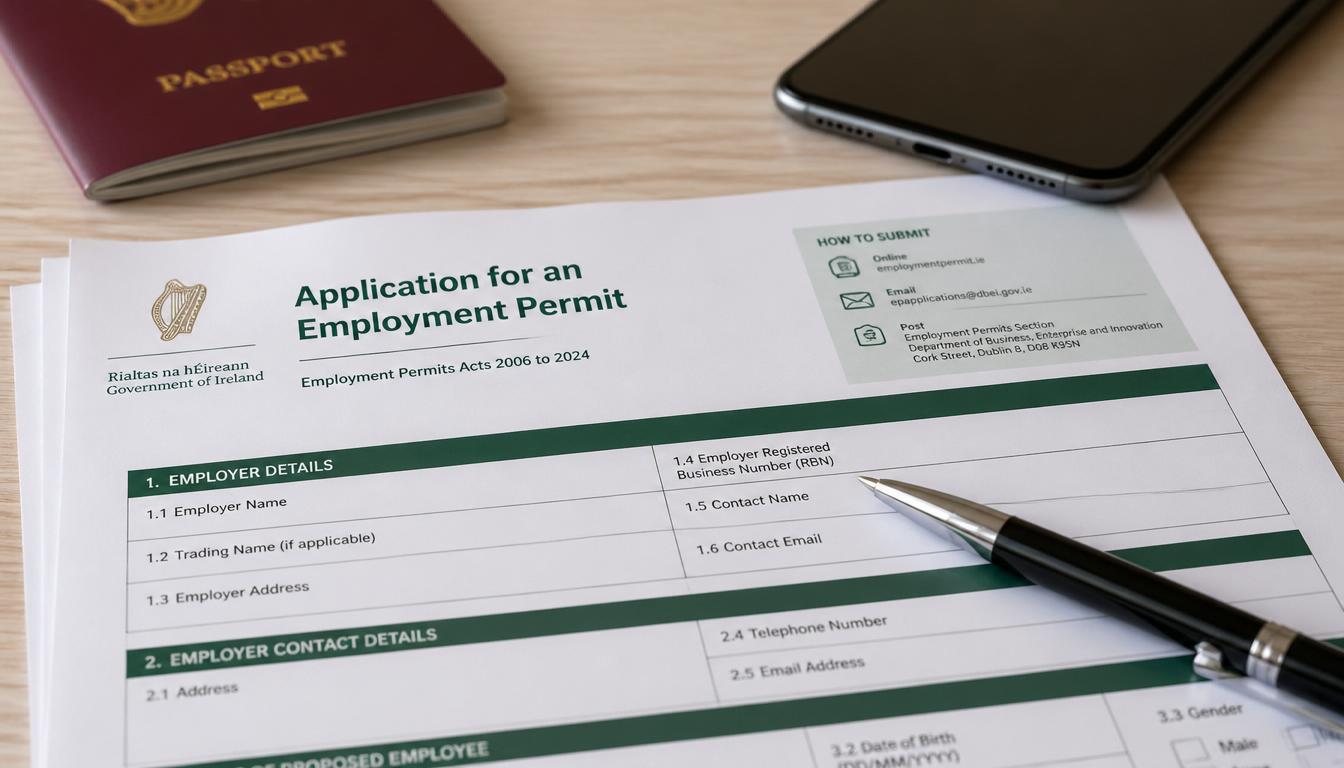 Documentação e visto para trabalhar na Irlanda em 2026 — guia para brasileiros
