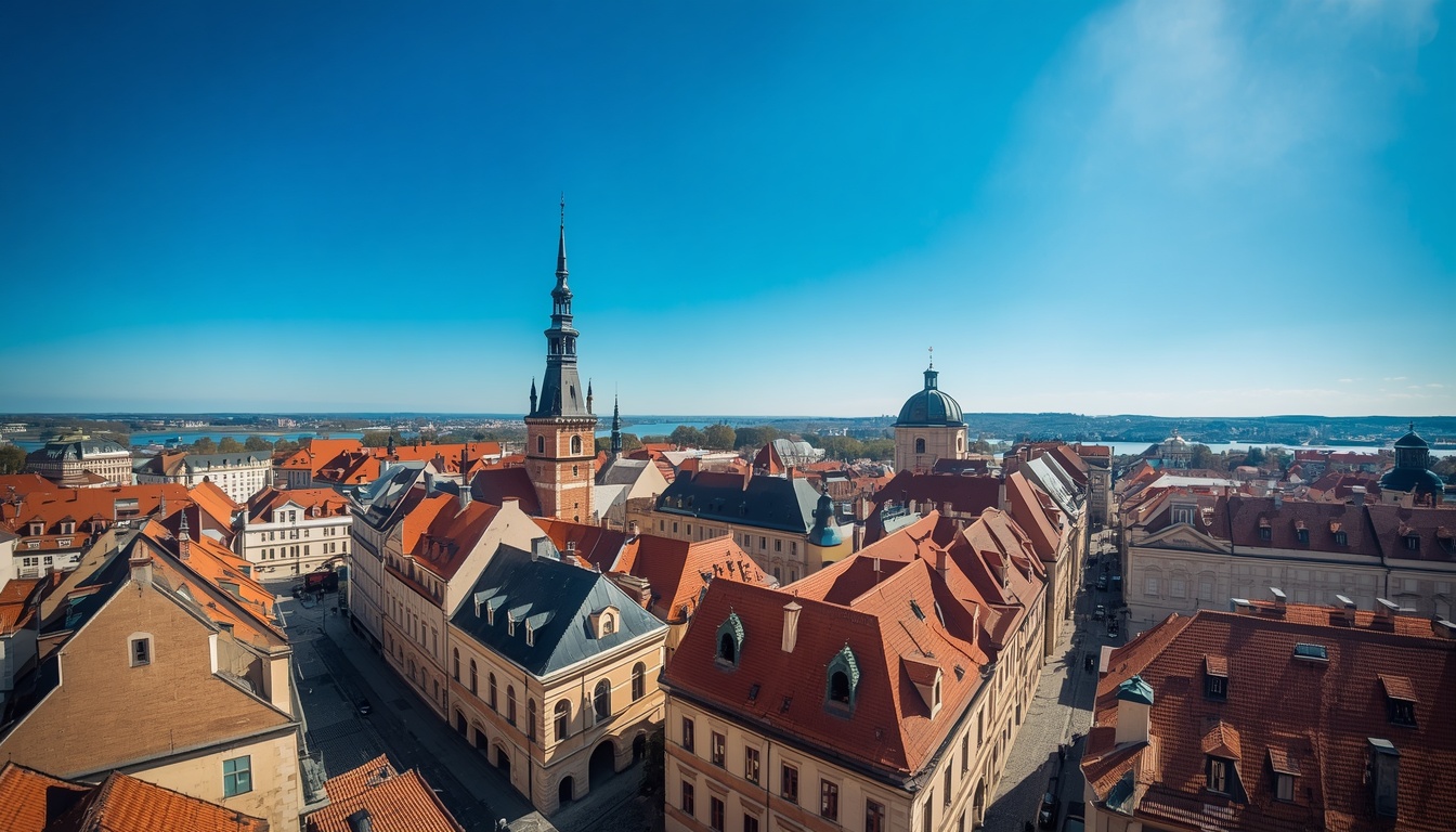 Centro histórico de Riga, capital da Letônia, patrimônio da humanidade e destino imperdível para viajar à Letônia em 2026