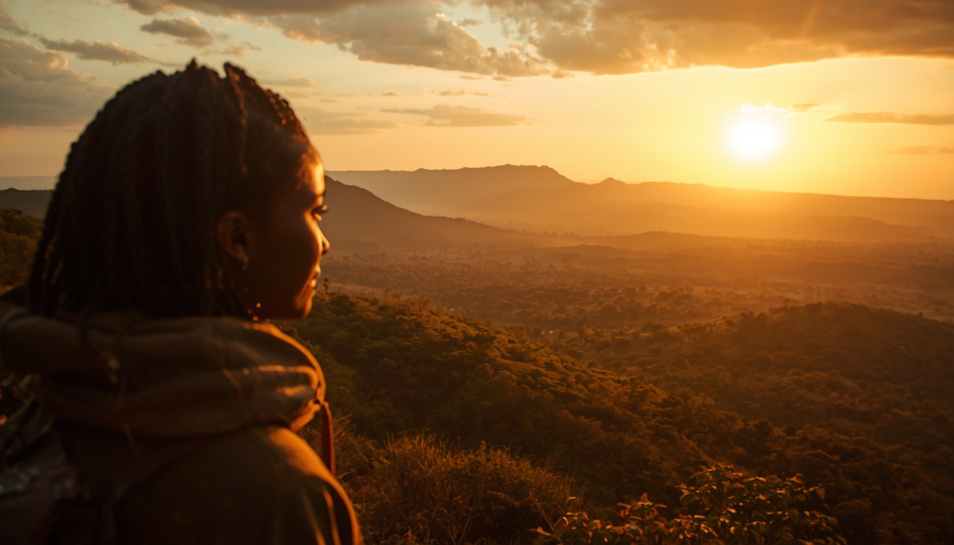 Viajar para Camarões: Guia Completo 2026 paisagem de Camarões com floresta tropical e montanhas ao fundo, guia de viagem África 2026