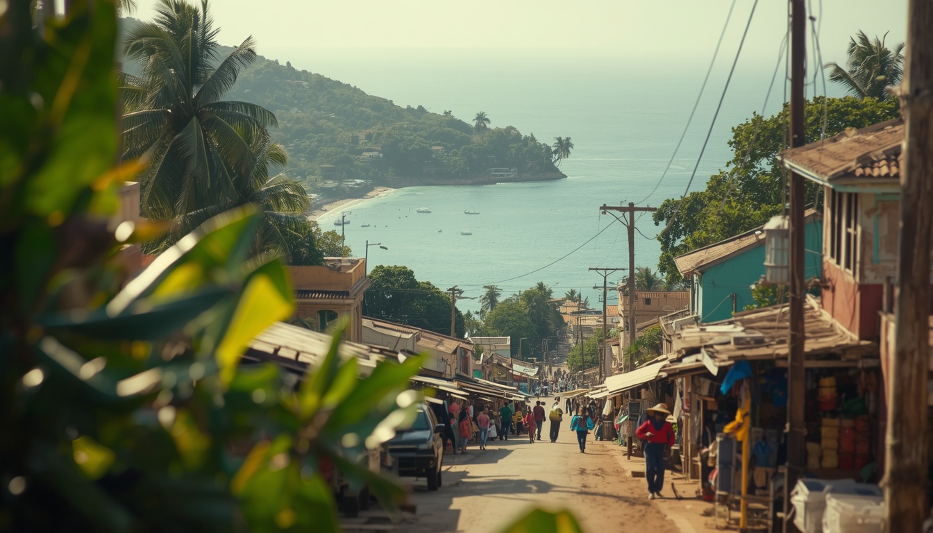 Viajar para a Costa do Marfim em 2026: guia completo para brasileiros Vista aérea de Abidjan, capital econômica da Costa do Marfim, com arranha-céus e lagoa Ébrié ao fundo