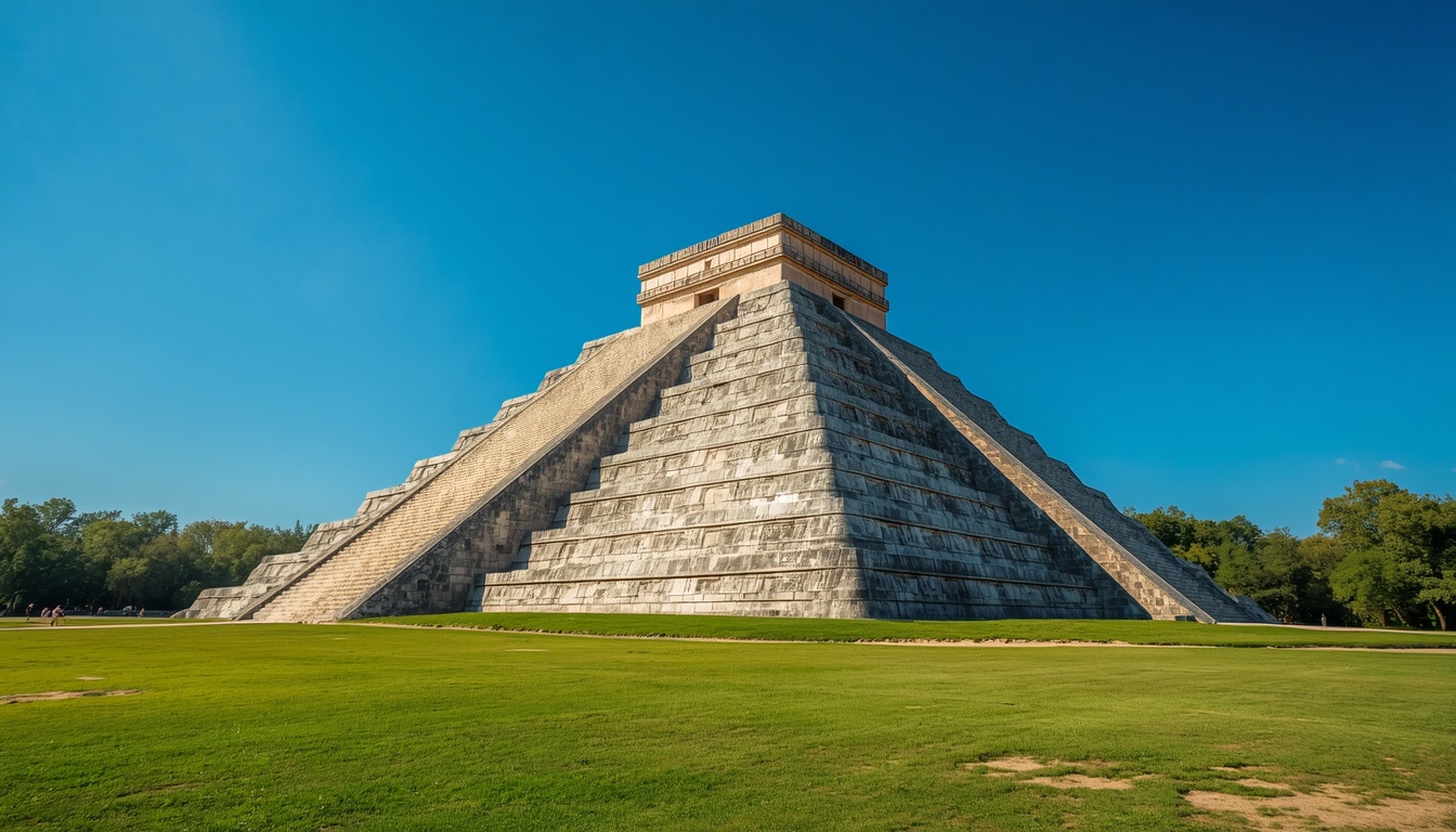 Pirâmide de Chichen Itza no México, patrimônio da humanidade e atração turística imperdível em 2026