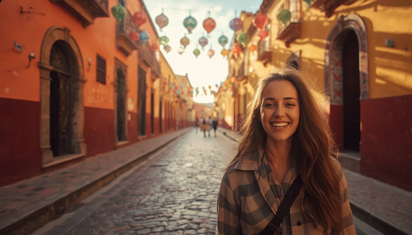 Centro histórico de Oaxaca no México, destino cultural imperdível para viagem ao México em 2026