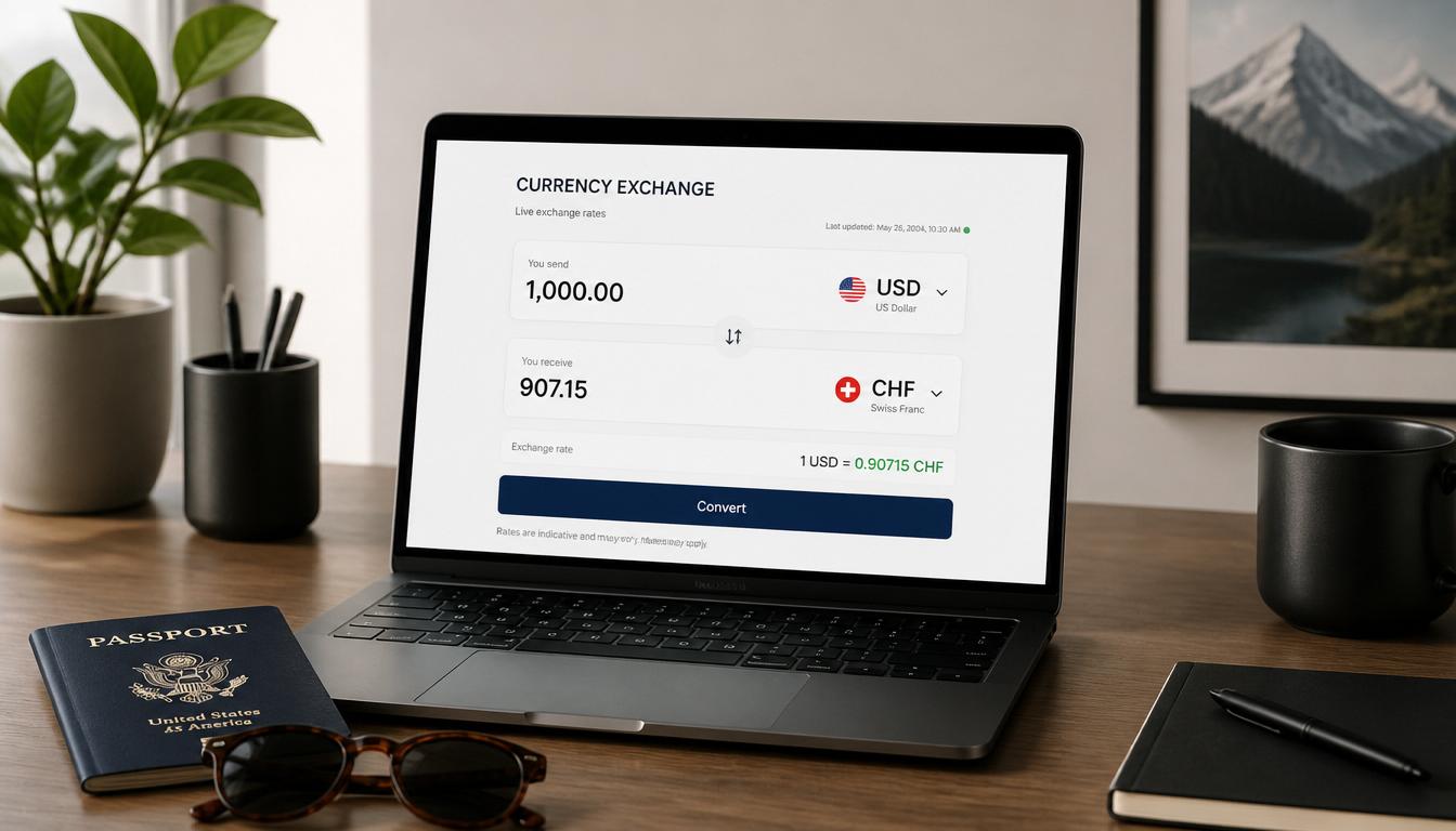 Planejamento financeiro para viagem a Liechtenstein com Wise em 2026 — câmbio franco suíço e controle de gastos