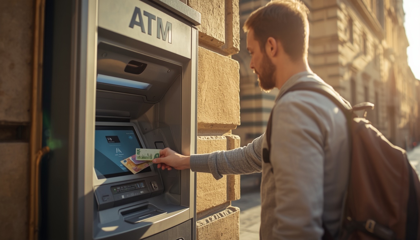 Saque em caixa eletrônico na Itália com cartão Wise — como funciona o Bancomat