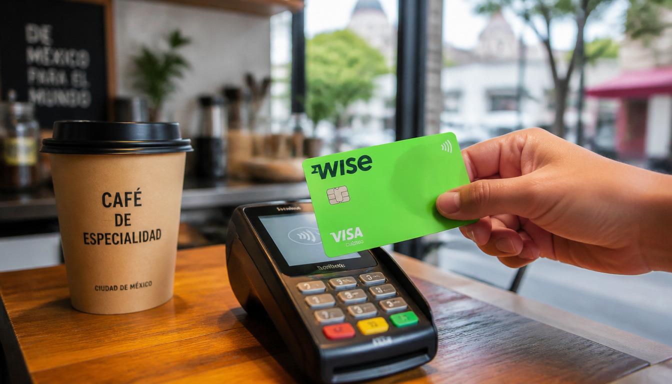 Pagamento com cartão Wise no México em 2026 — conta internacional em peso mexicano